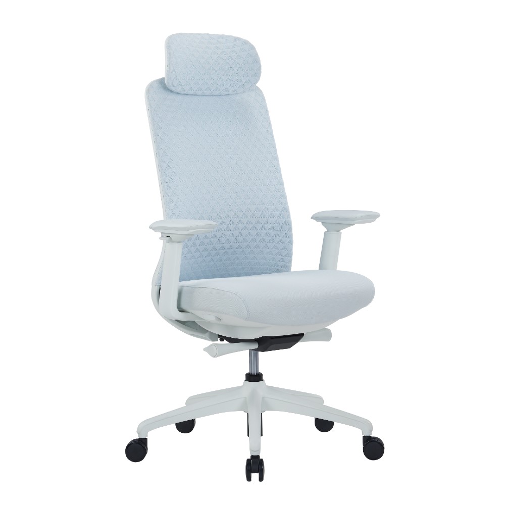 Кресло эргономичное SitZone CH-531A -BS ткань, пластик, белый