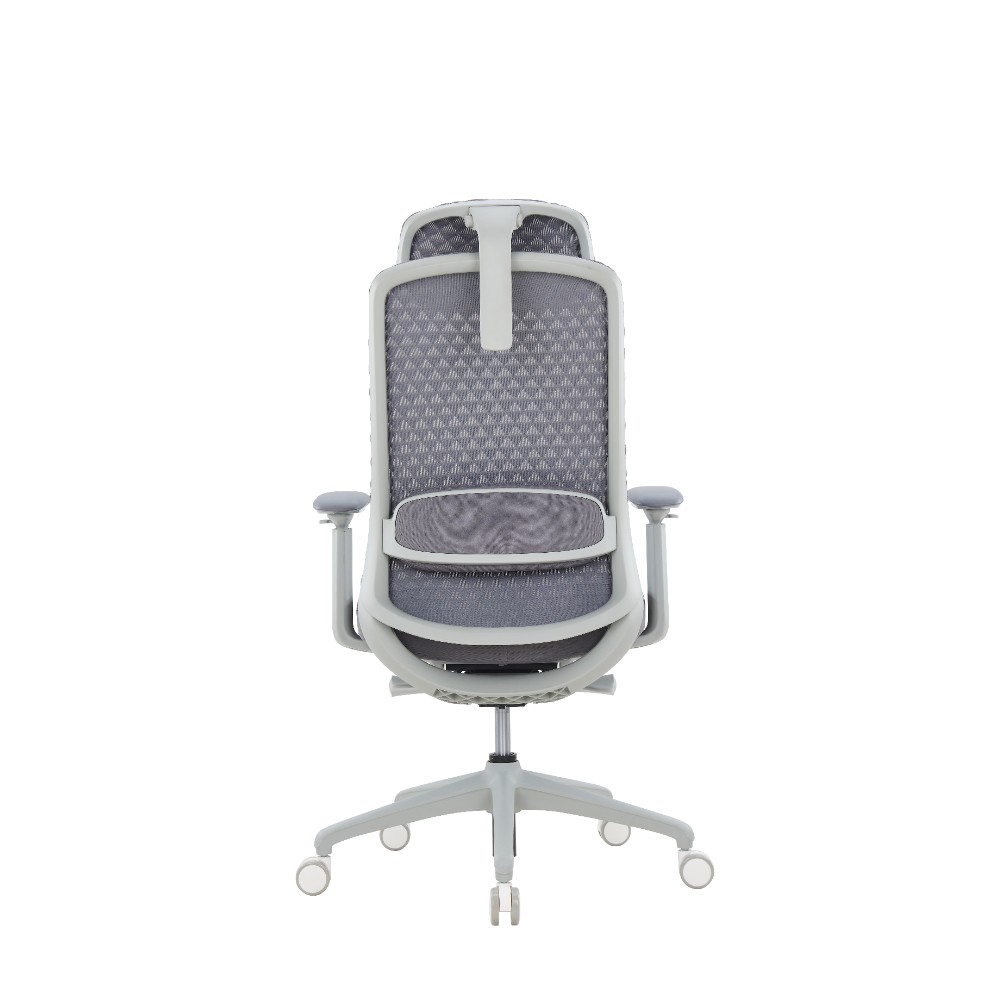 Кресло эргономичное SitZone CH-531A, ткань, пластик, серый