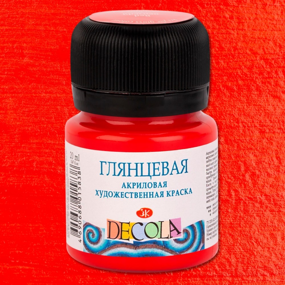 Краска акриловая глянцевая 