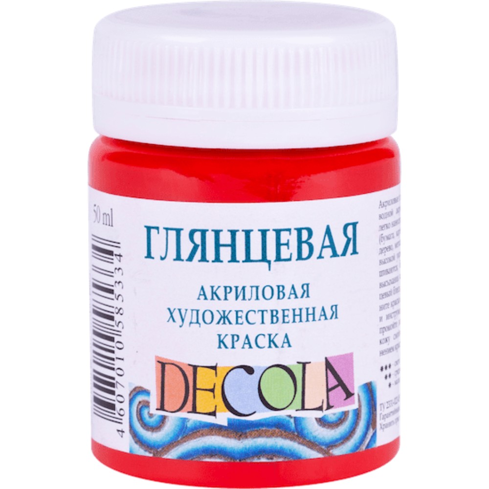 Краска акриловая глянцевая 