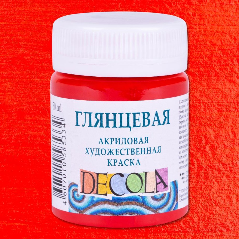 Краска акриловая глянцевая 