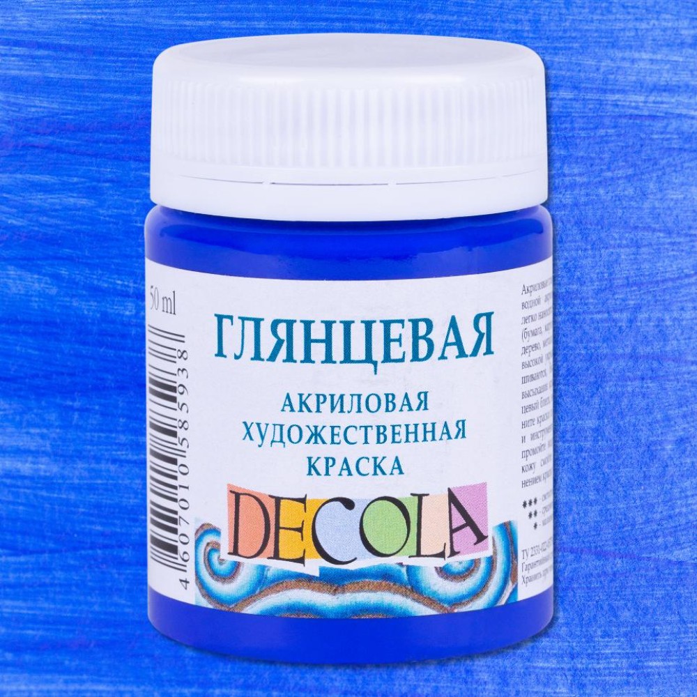 Краска акриловая глянцевая 