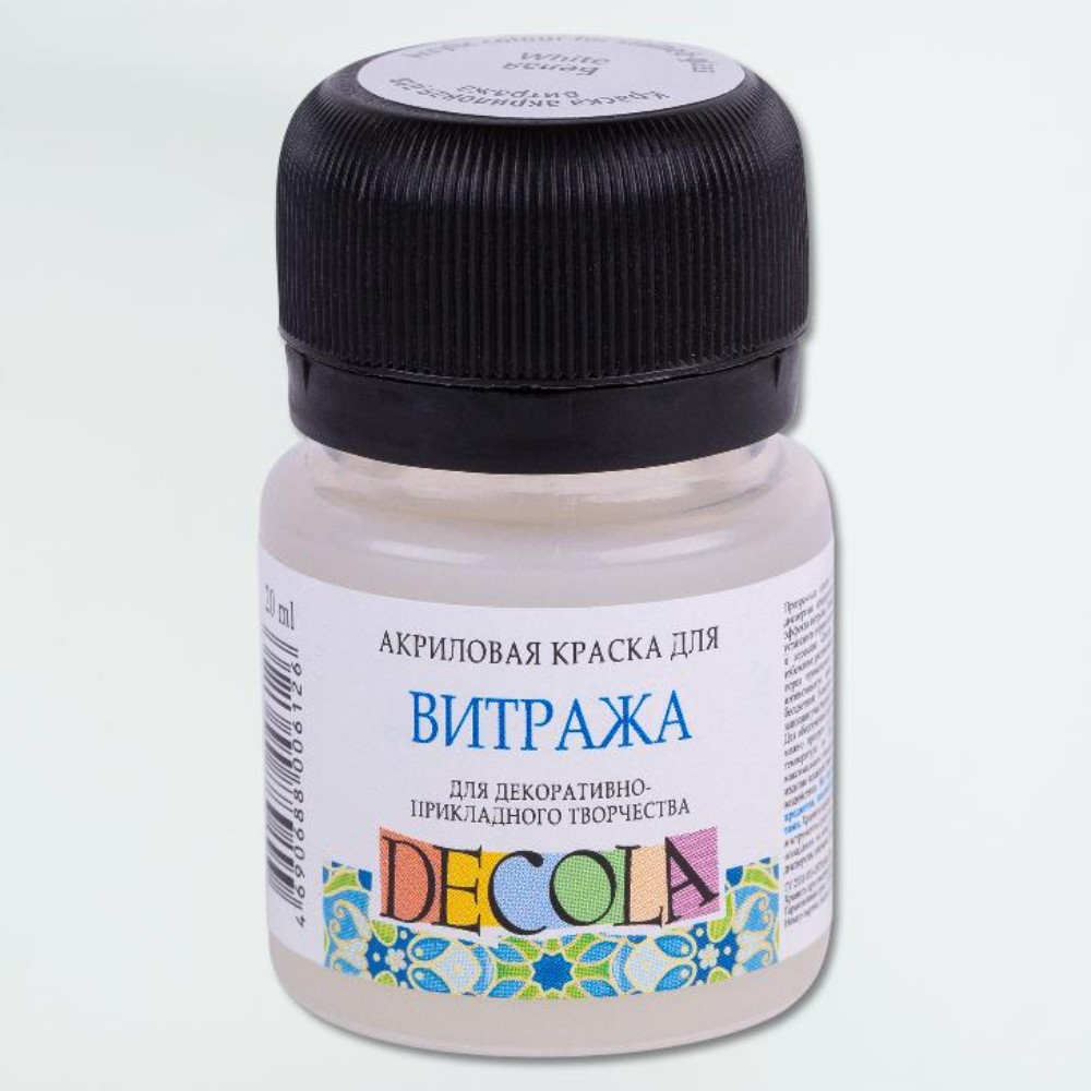 Краска акриловая для витража 