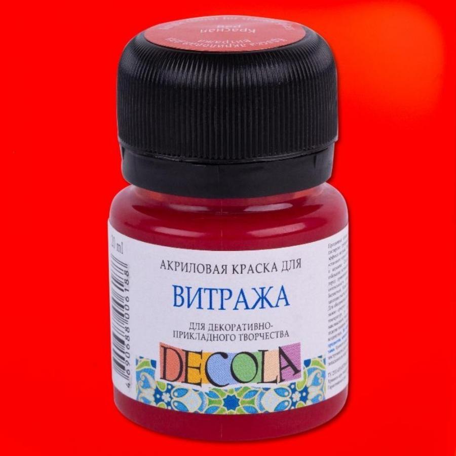 Краска акриловая для витража 