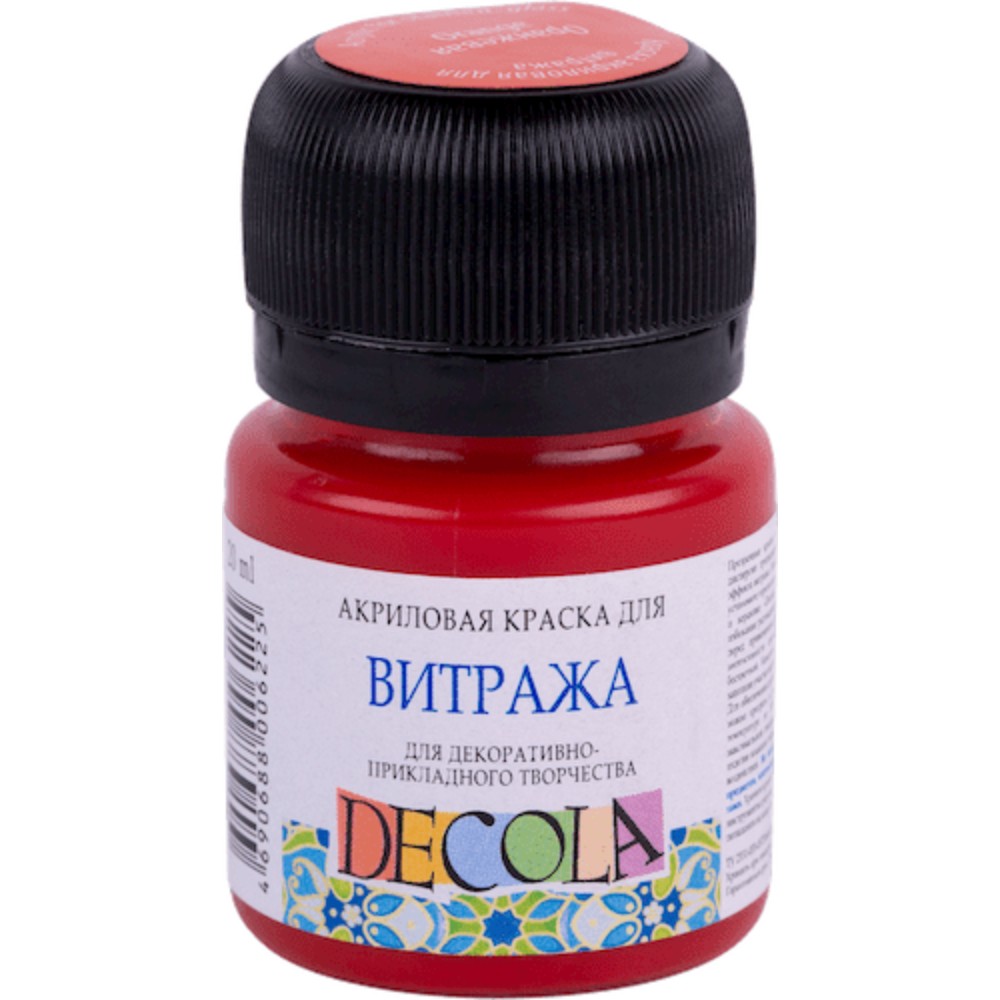 Краска акриловая для витража 