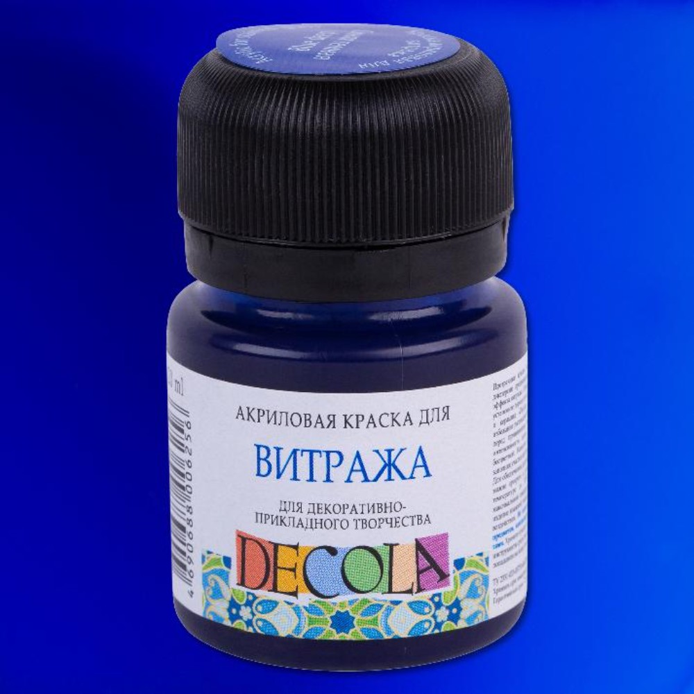 Краска акриловая для витража 