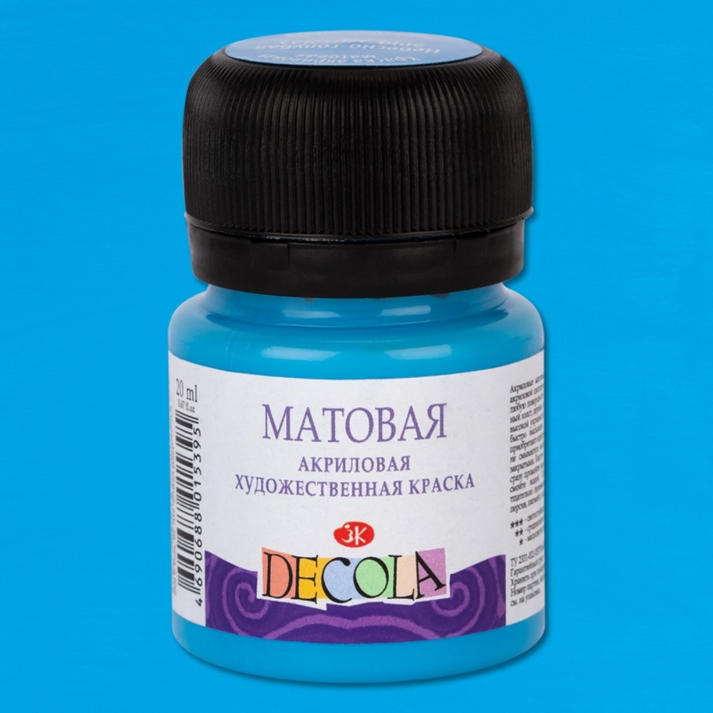 Краска акриловая матовая 