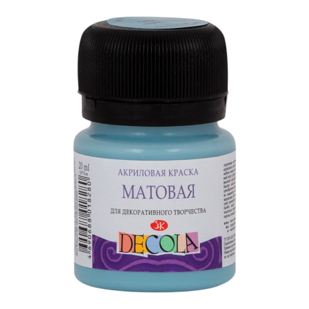 Краска акриловая матовая 