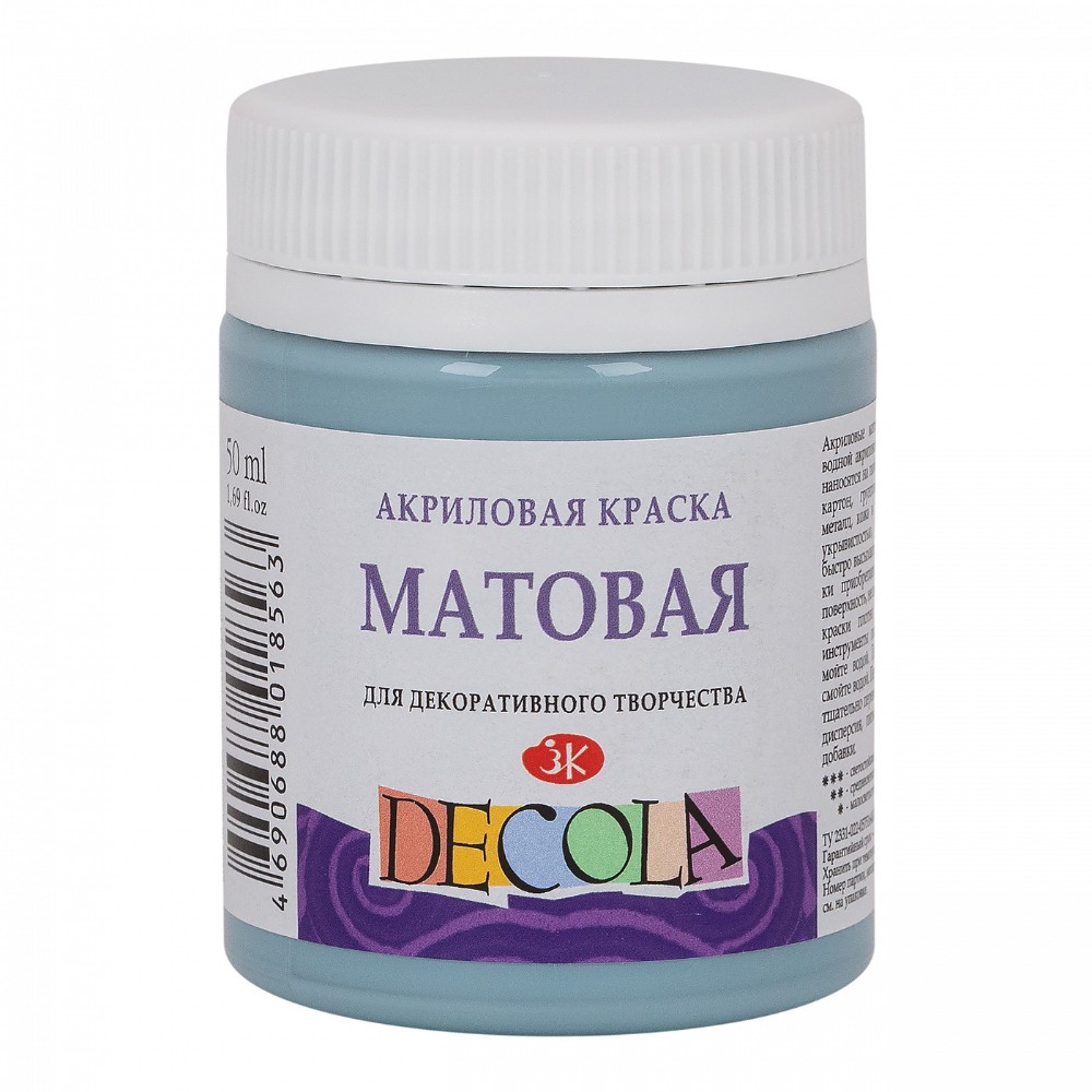 Краска акриловая матовая 