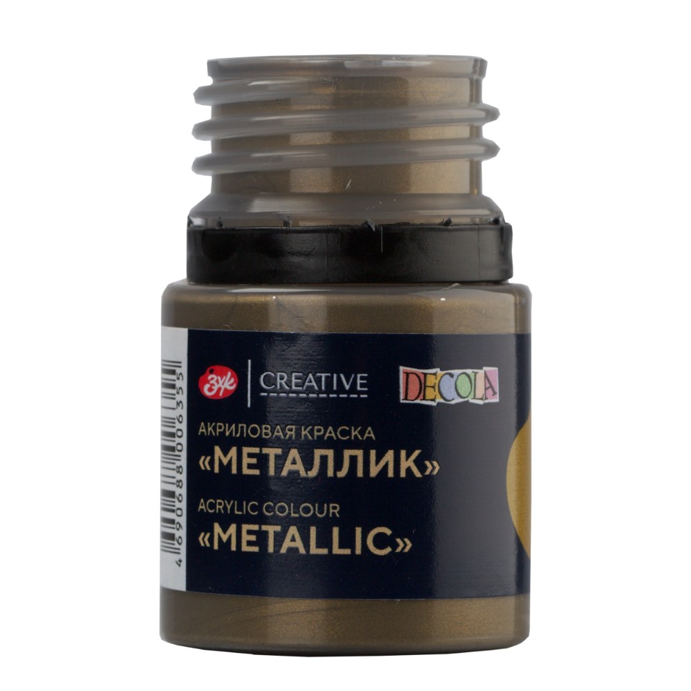 Краска акриловая металлик 
