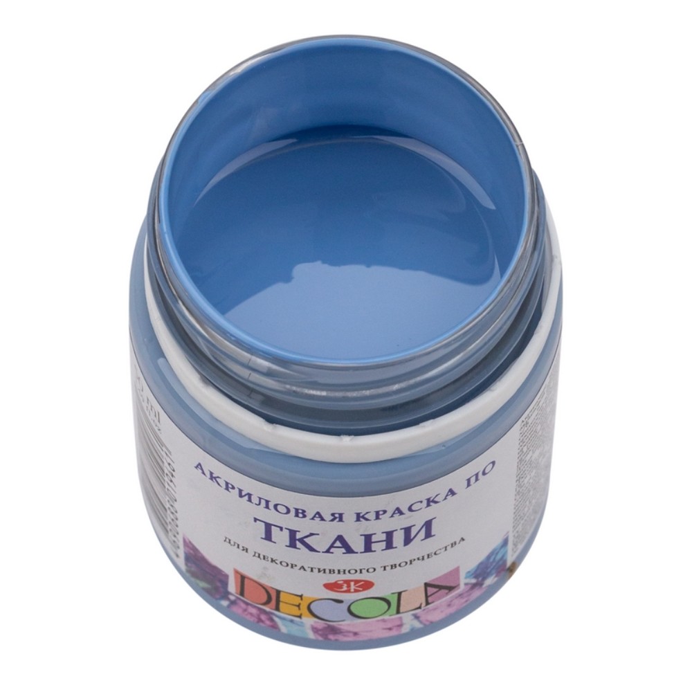 Краска акриловая по ткани 