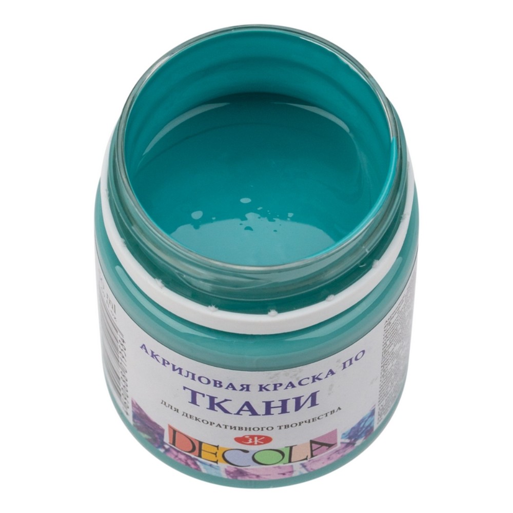 Краска акриловая по ткани 