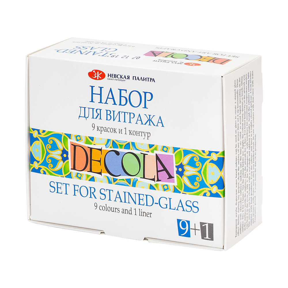 Краска акриловая для витража 