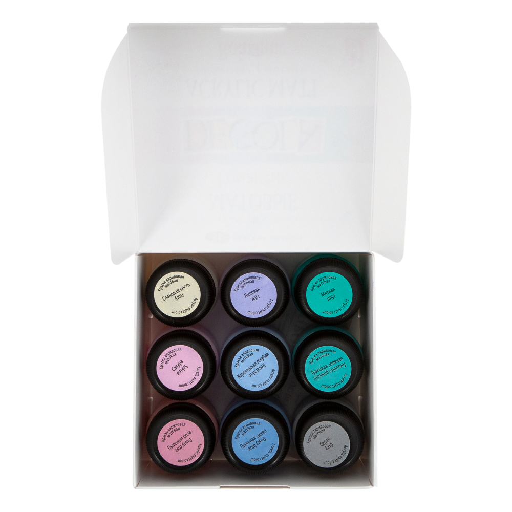 Краска акриловая матовая 