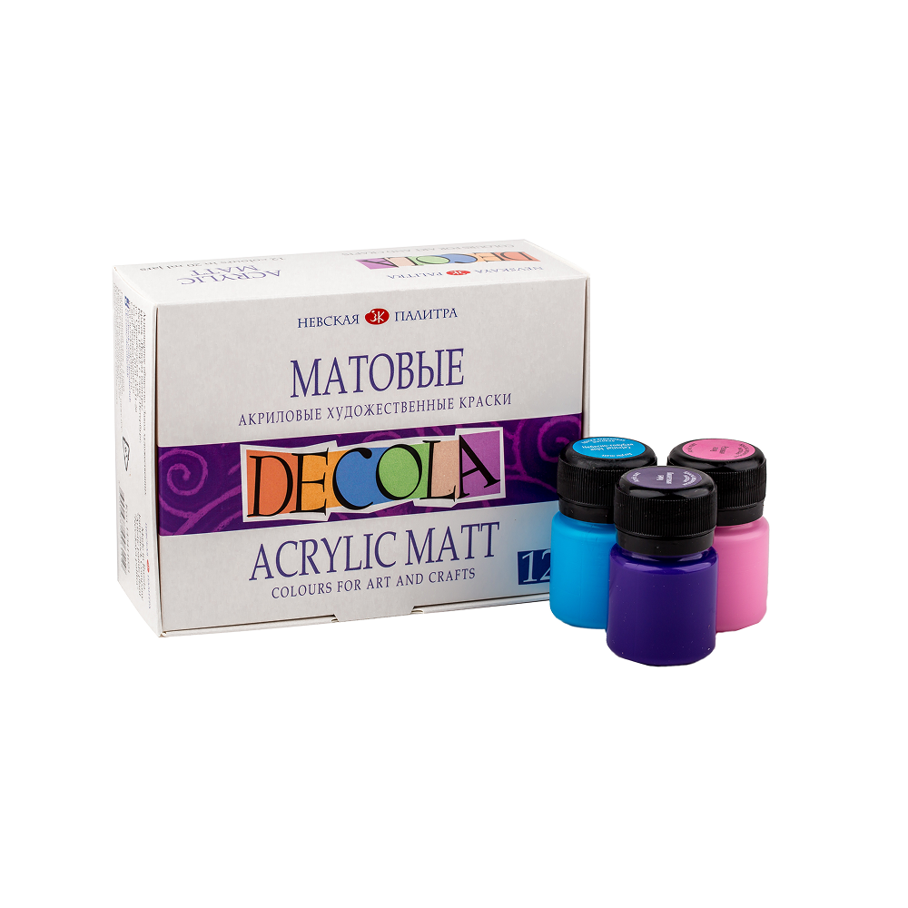 Краска акриловая матовая 