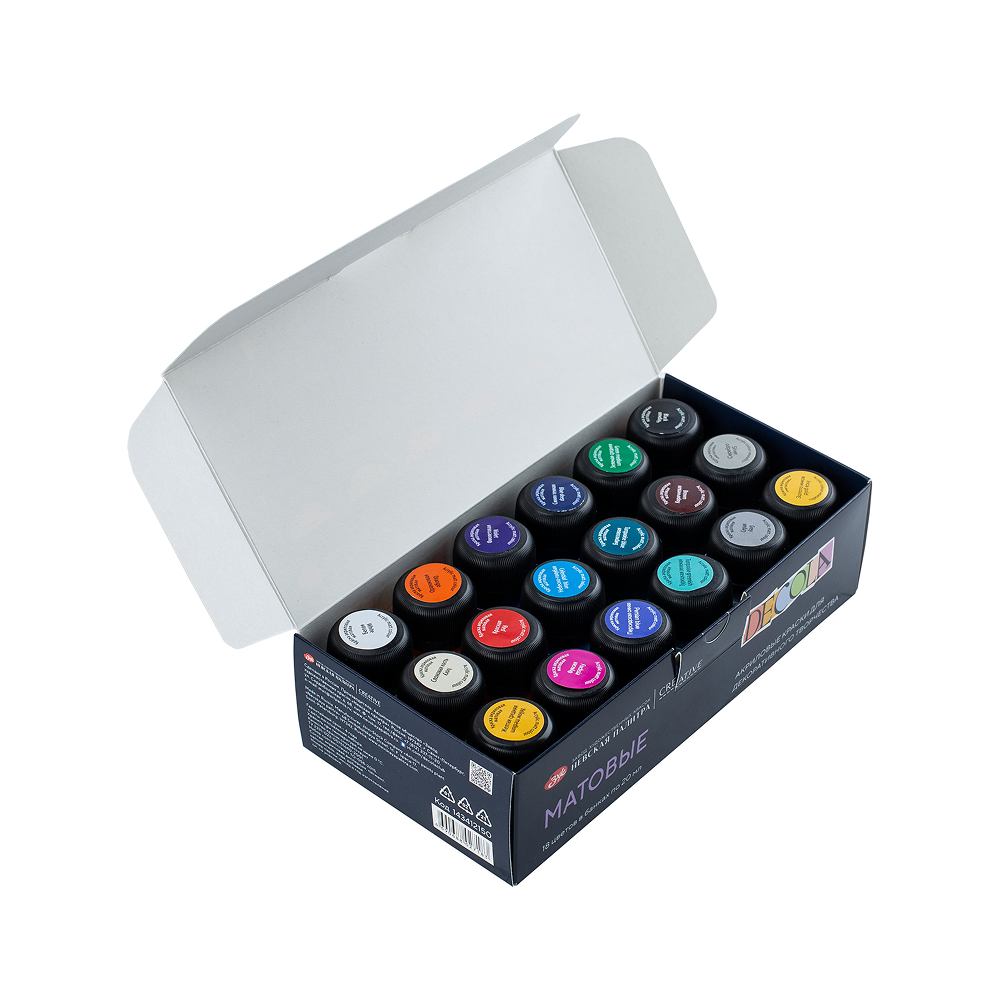 Краска акриловая матовая 