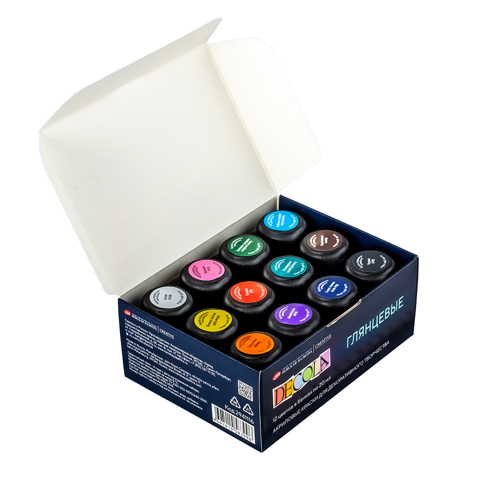 Краска акриловая глянцевая 