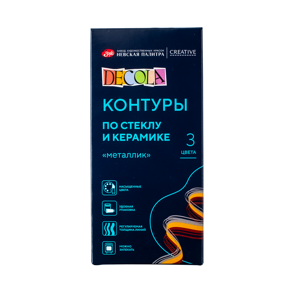 Контур акриловый для стекла и керамики 