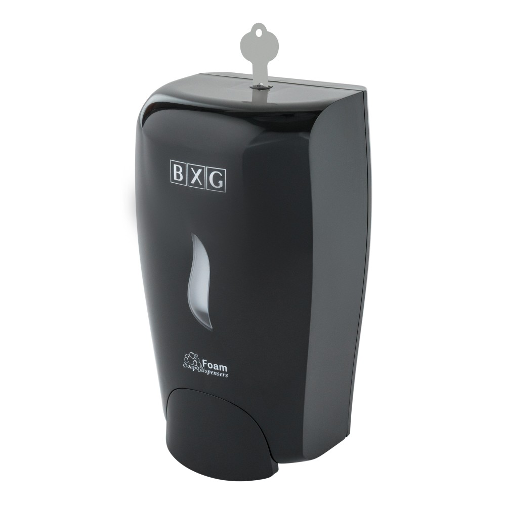Диспенсер BXG-FD-1198В, для мыла-пены 1 л, пластик, черный