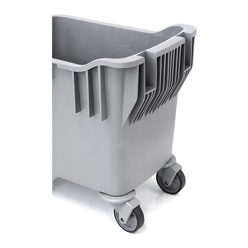 Тележка комплексная 1х32л, с отжимом, серый