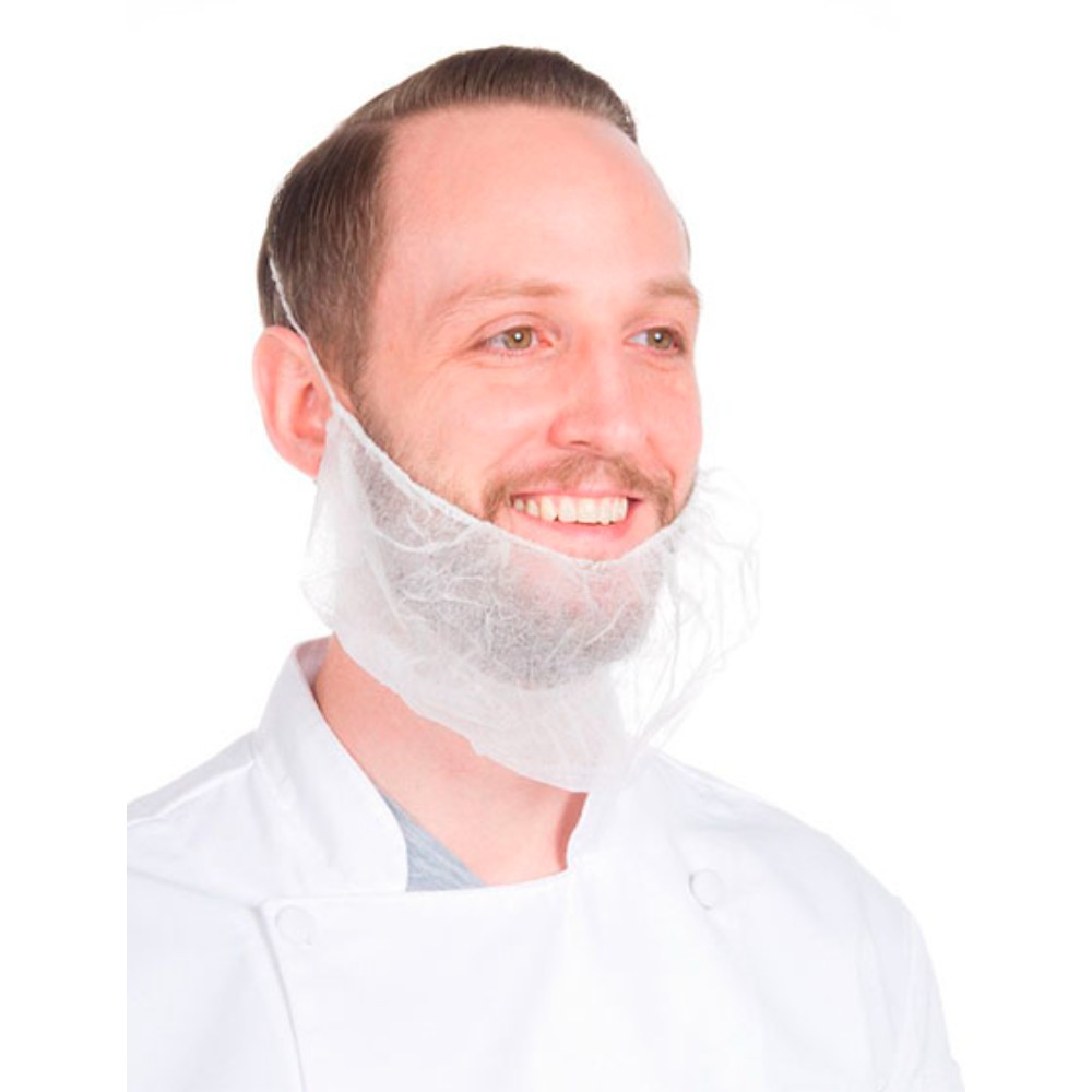 Набородник одноразовый, белый, 100шт/уп