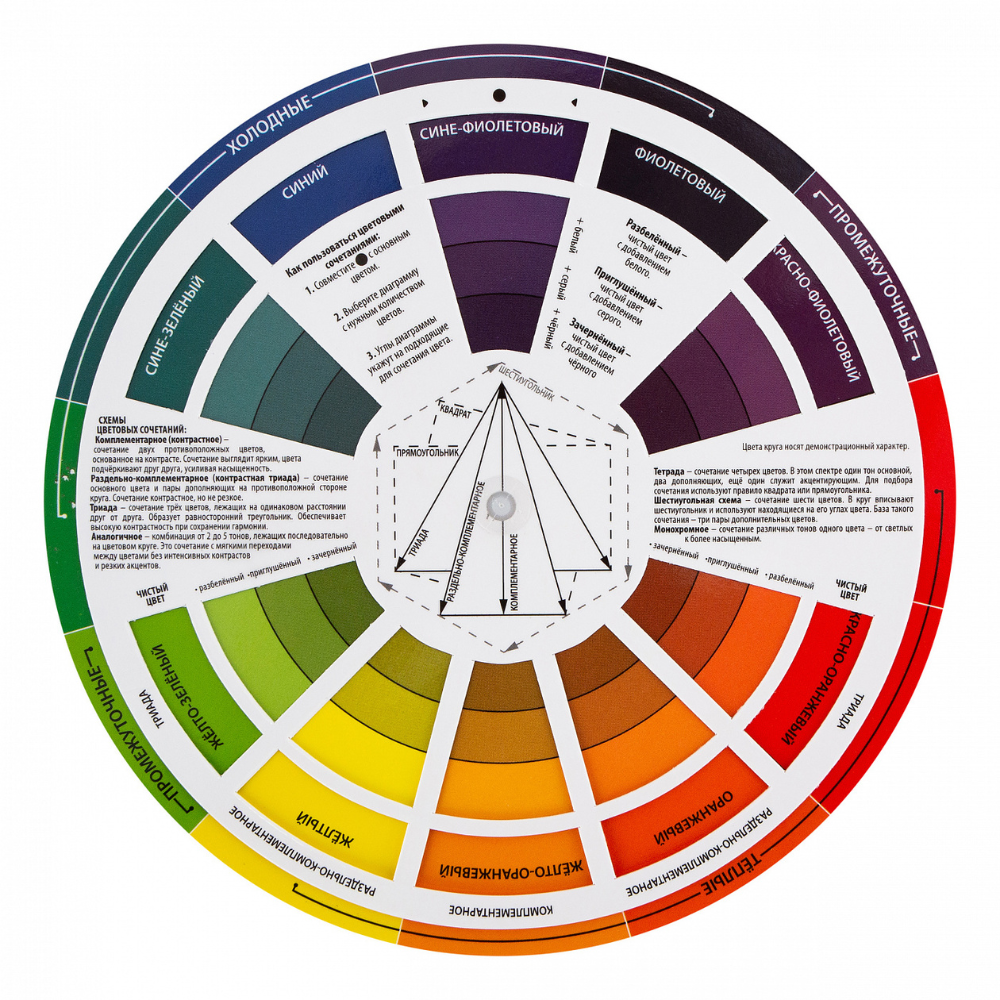 Круг цветовой 