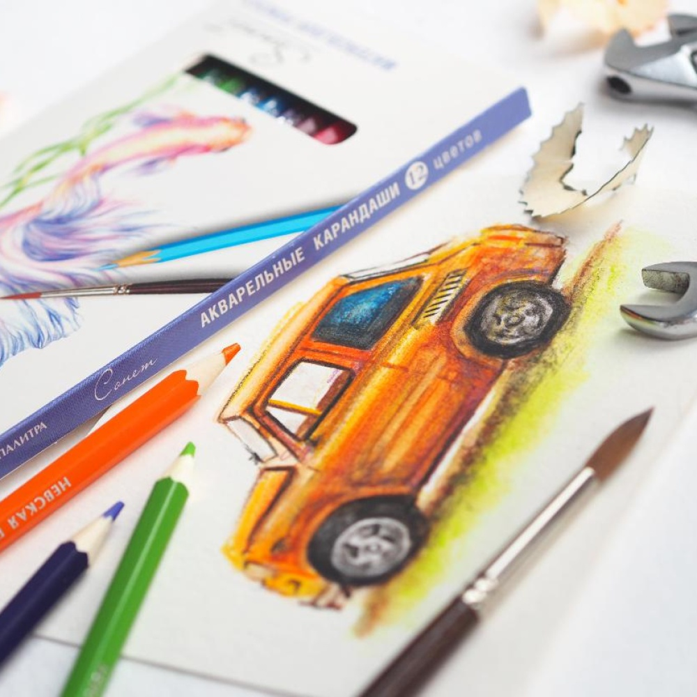 Карандаши акварельные 