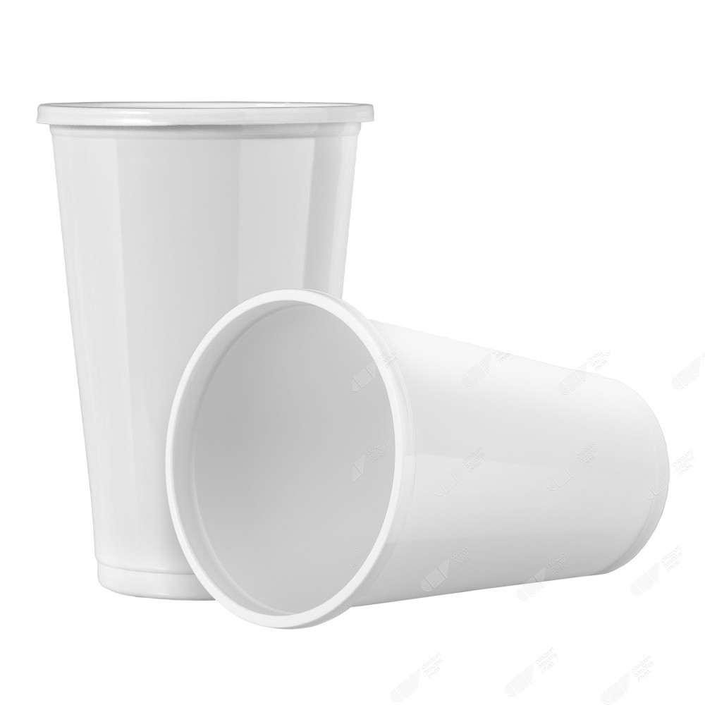 Пластиковый стакан одноразовый 300 мл, 100 шт./упак.