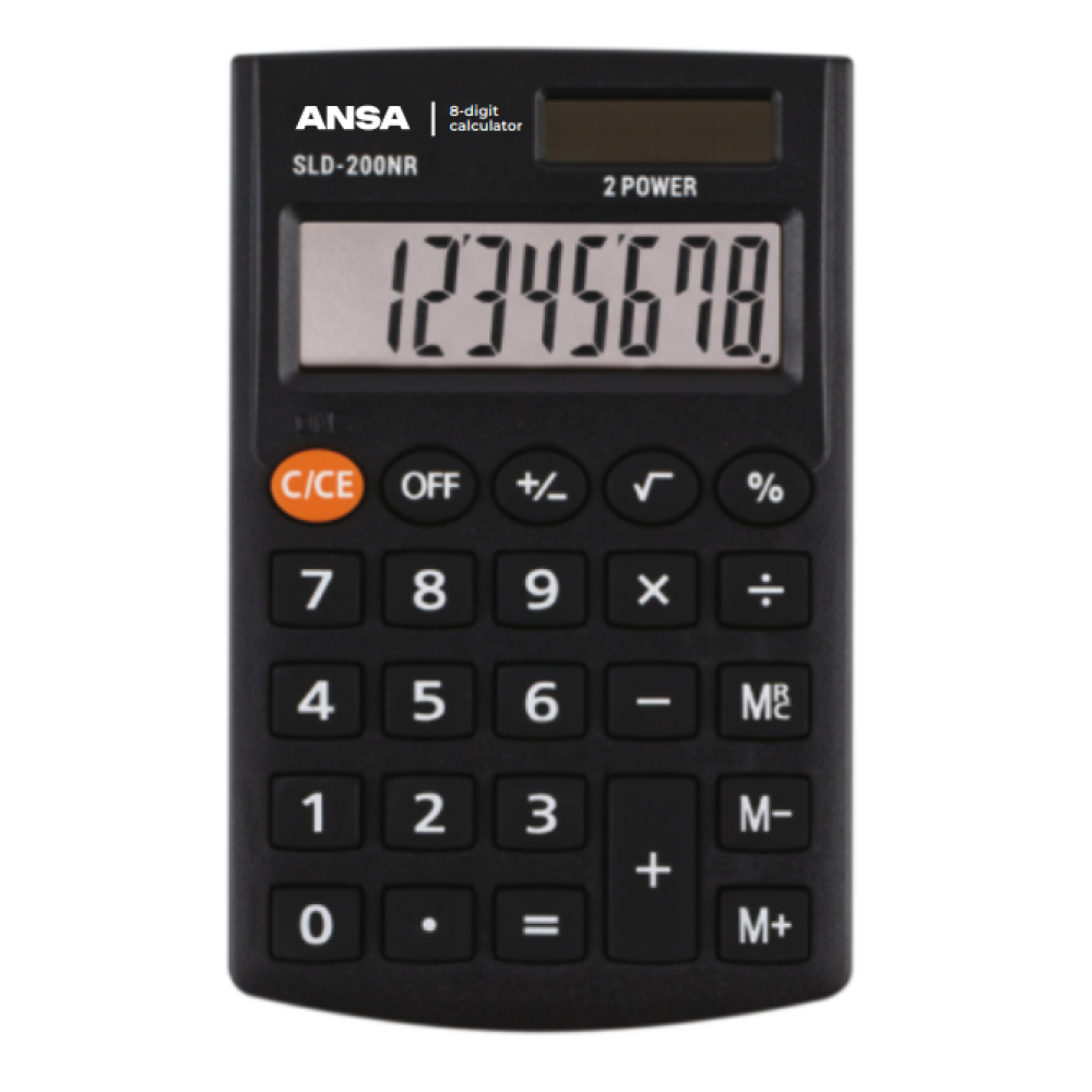 Калькулятор карманный Ansa 