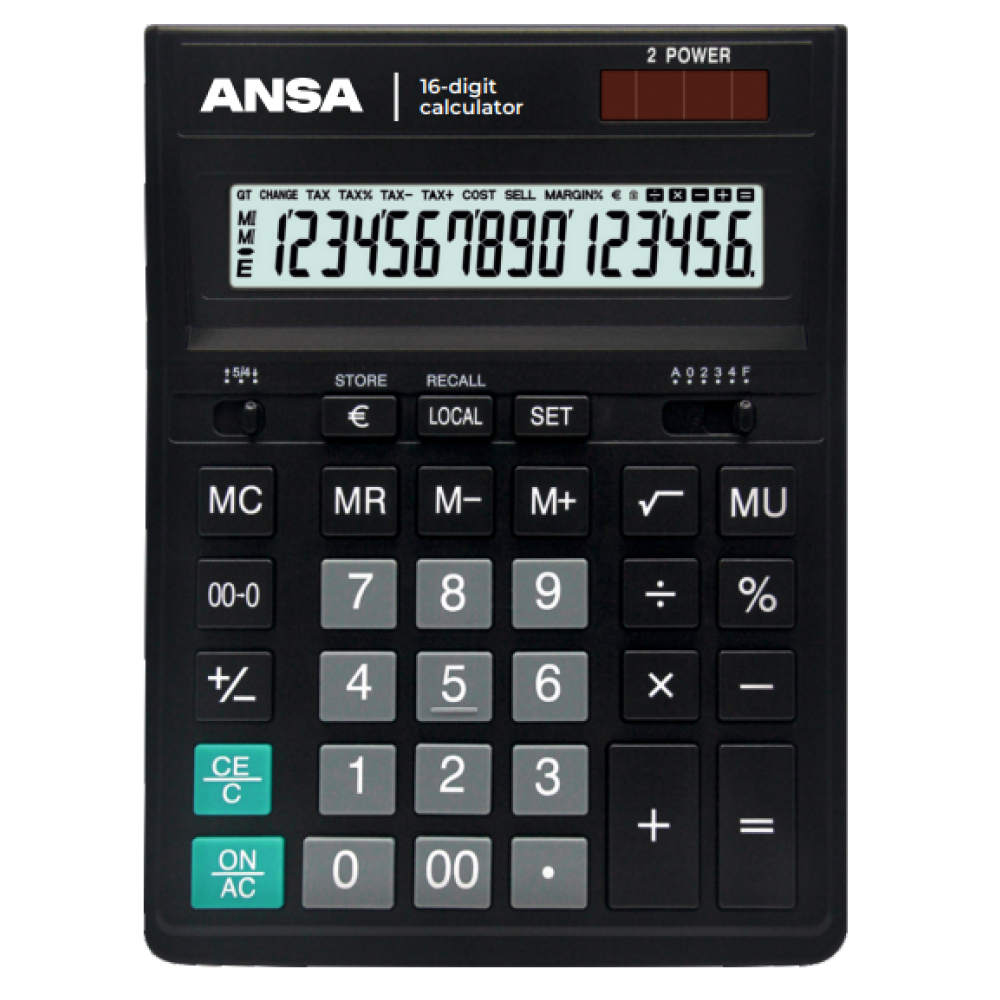 Калькулятор настольный Ansa 