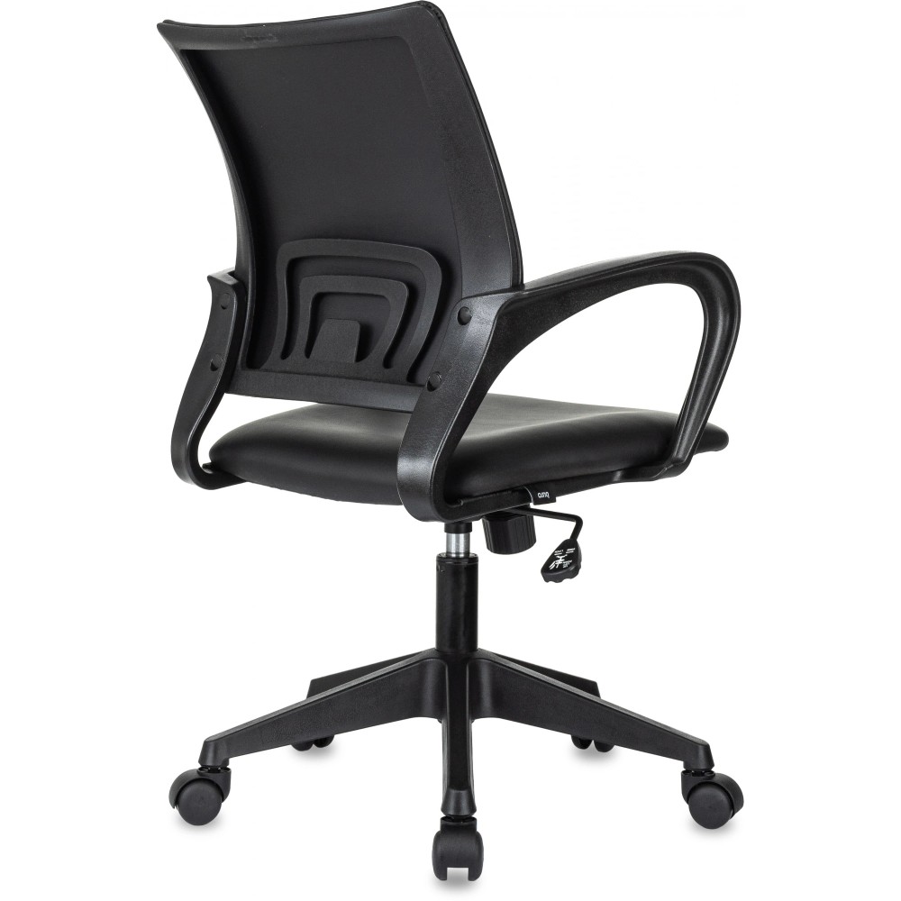 Компьютерное кресло Бюрократ CH-695N, экокожа, пластик, черный