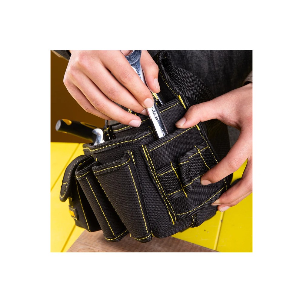 Сумка для инструментов поясная Deli YS EDL-P5, черный