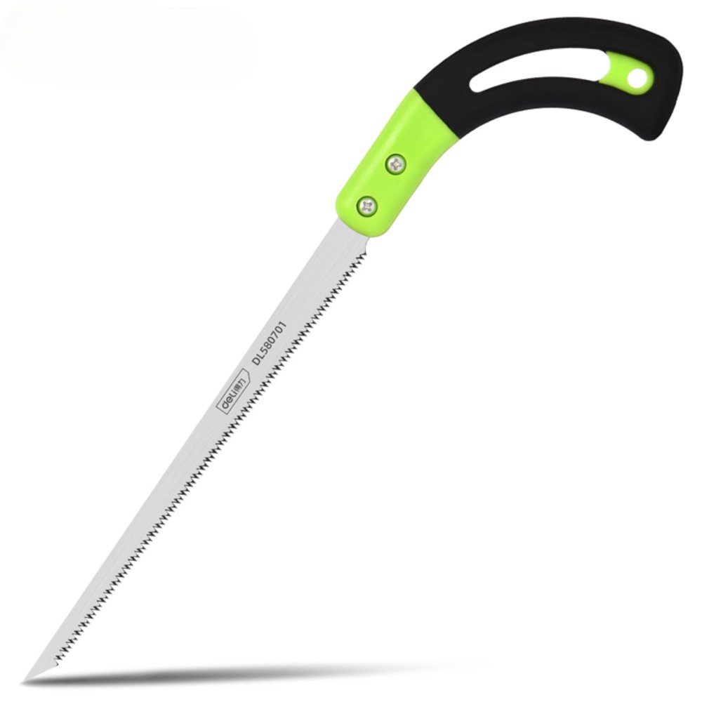 Пила садовая Deli GS DL580701, 210 мм., черный, зеленый