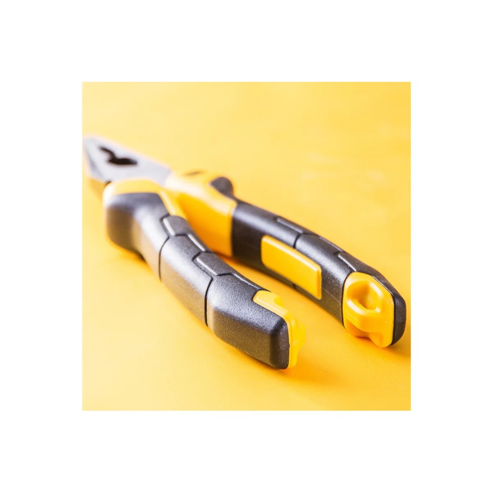 Плоскогубцы Deli YS EDL2007Z, 180 мм., желтый, черный