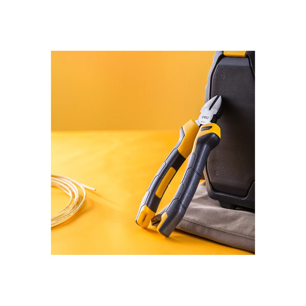Бокорезы Deli YS EDL2207Z, 180 мм., желтый, черный