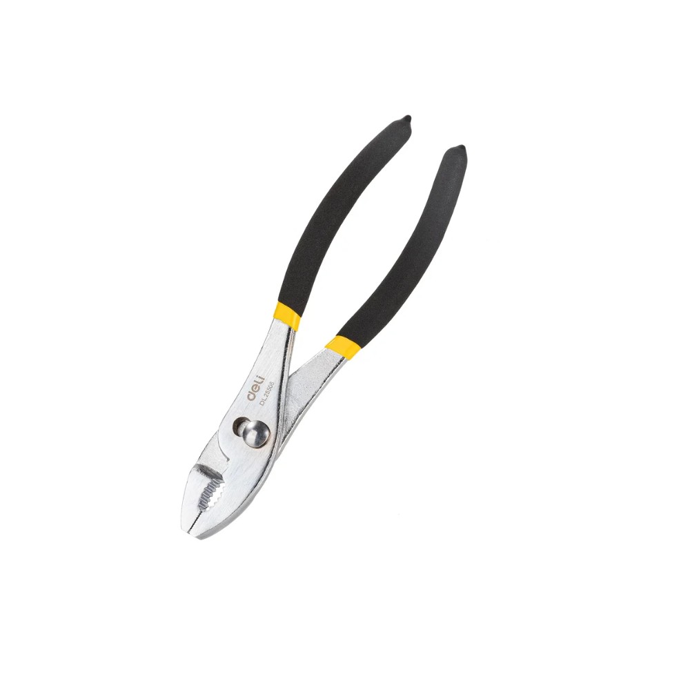 Переставные пассатижи Deli YS EDL25508, 200 мм., желтый, черный
