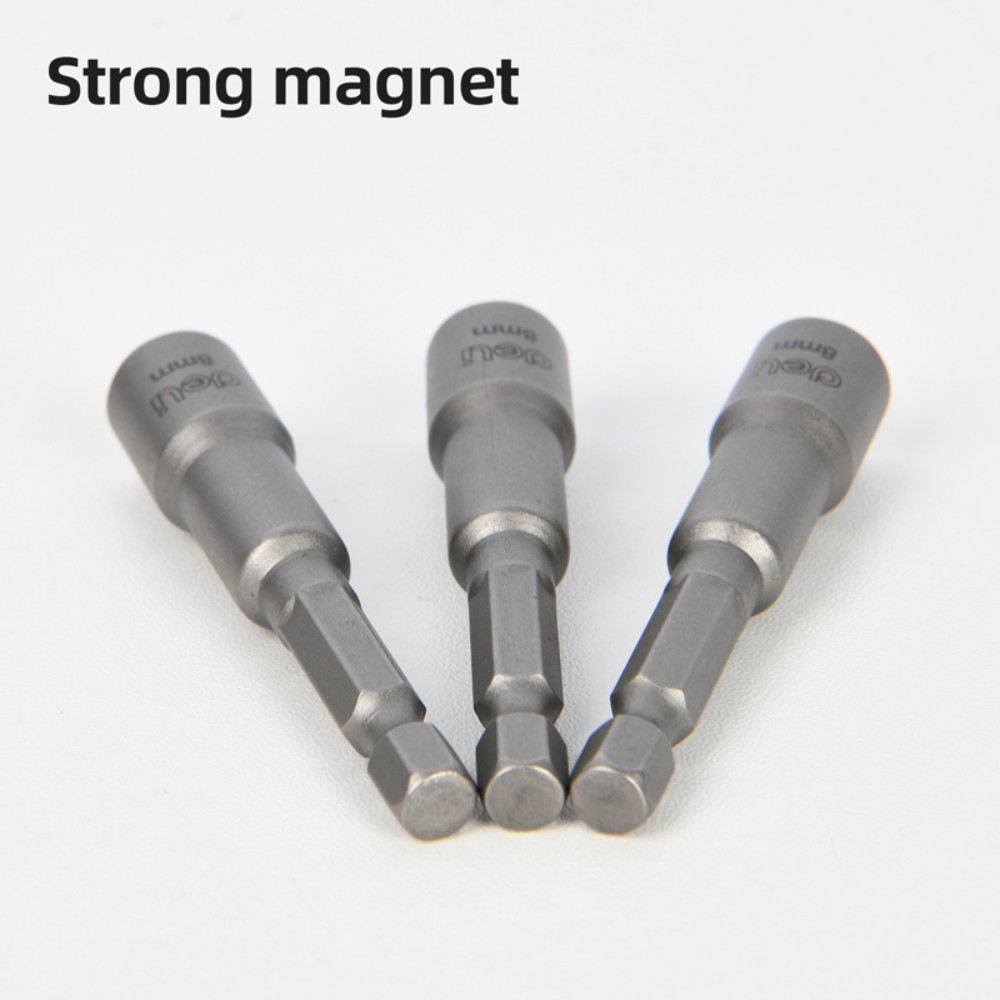 Набор насадок шестигранных магнитных Deli YS EDL4808T, 8 мм, HEX 1/4