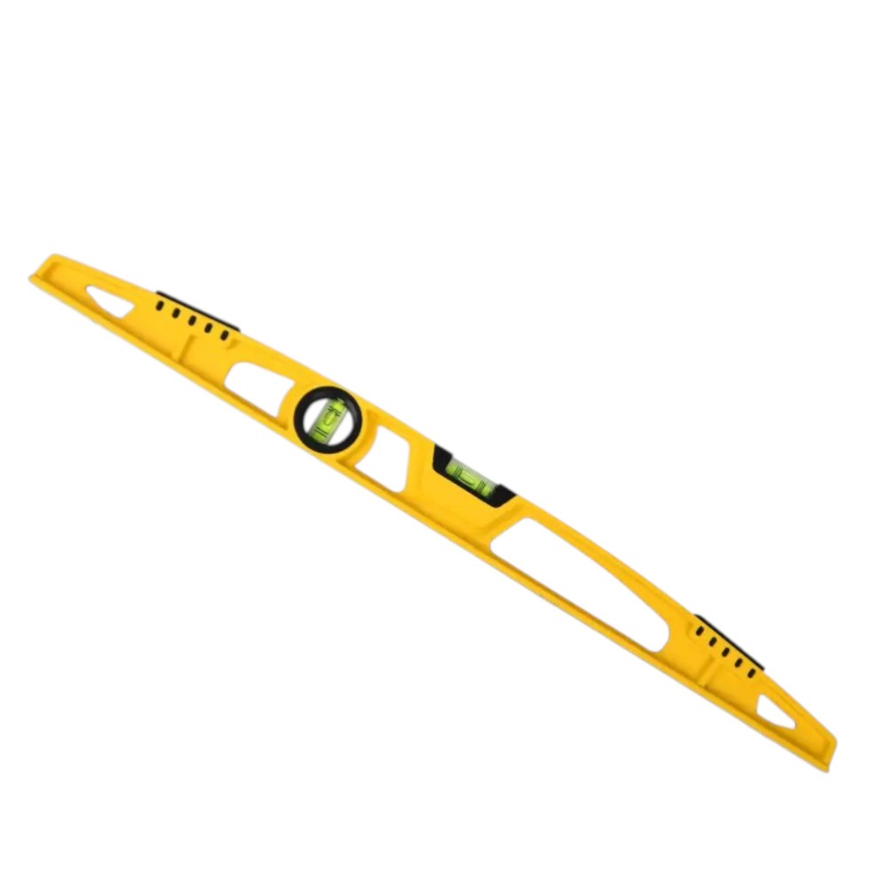 Уровень строительный литой Deli YS EDL290600Q, 600 мм, с двойным обзором