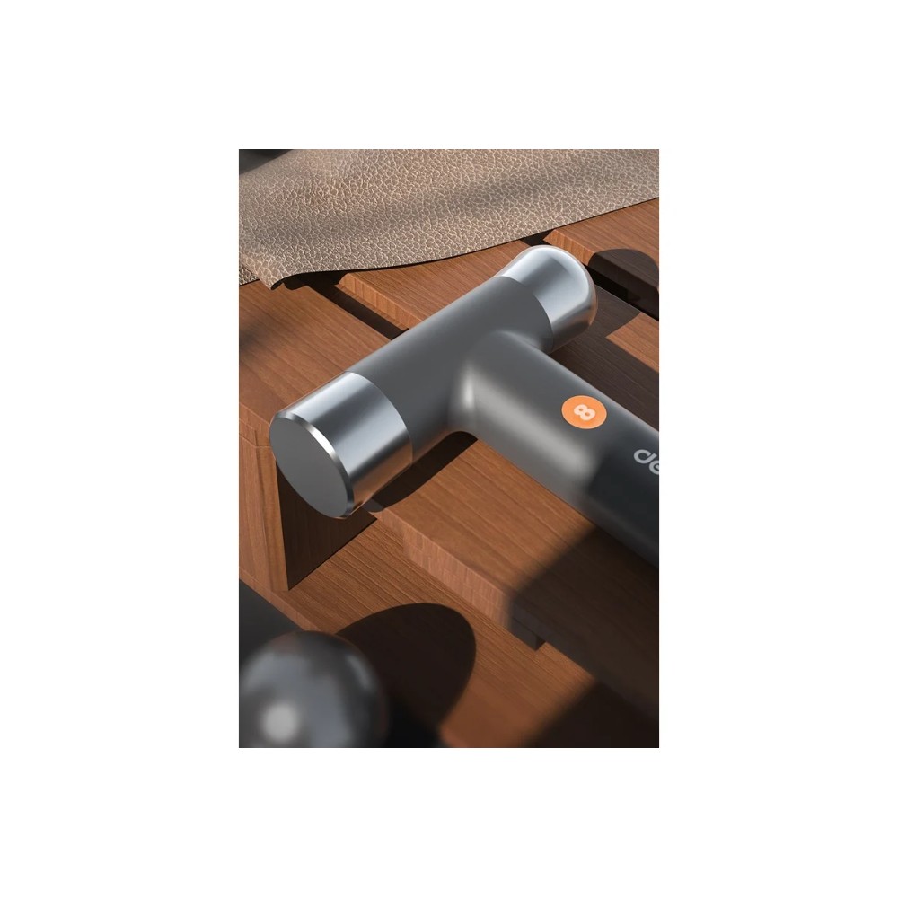 Молоток Deli HS EHT7008C, 0,25 кг, Soft Touch, оранжевый