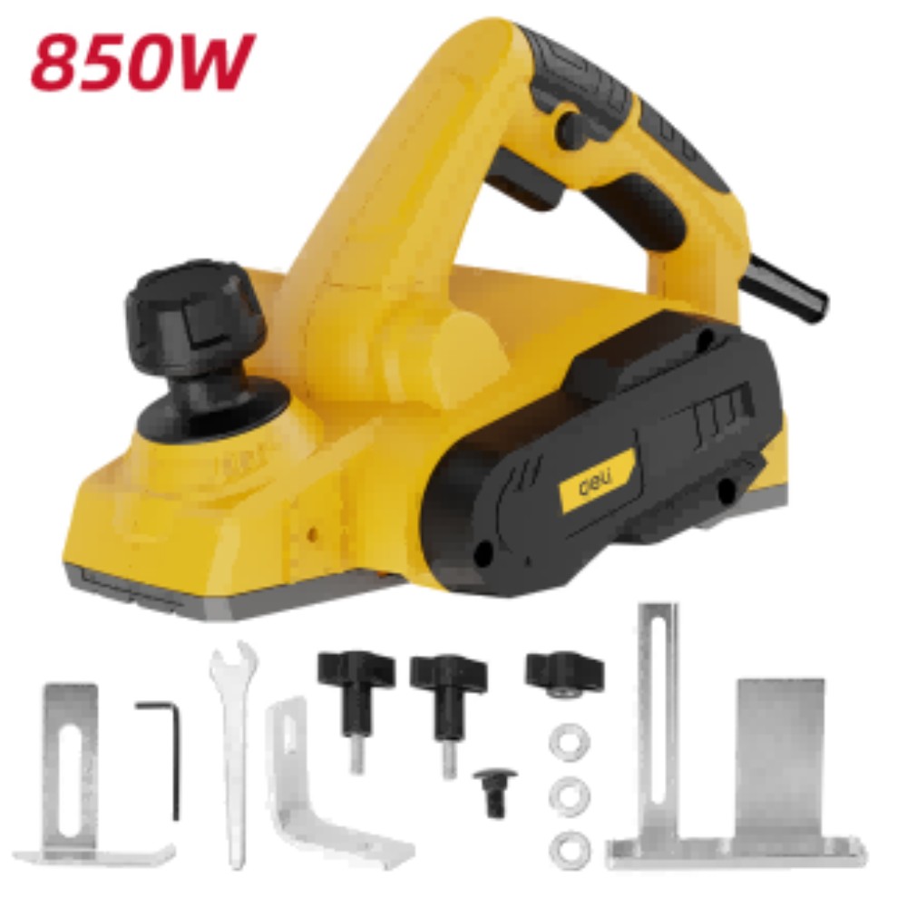 Рубанок электрический  Deli YS EDC592, сетевой, 850 Вт, 17000 об/мин., 82 мм., 2,5 мм