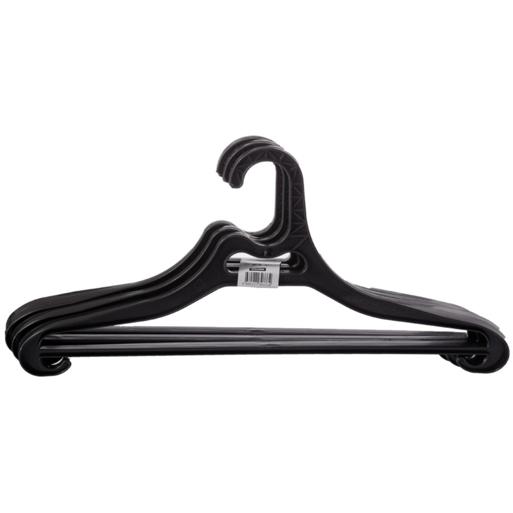 Вешалка-плечики, р. 48-52, OfficeClean, пластмассовая, 3 шт.