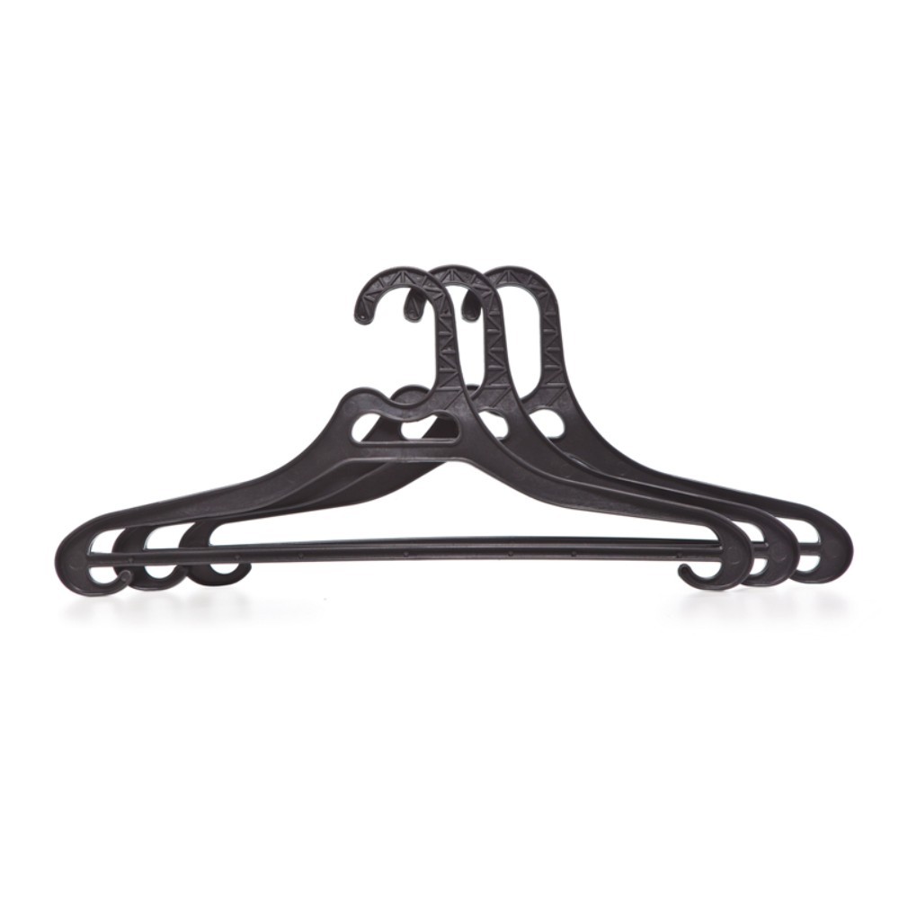 Вешалка-плечики, р. 48-52, OfficeClean, пластмассовая, 3 шт.