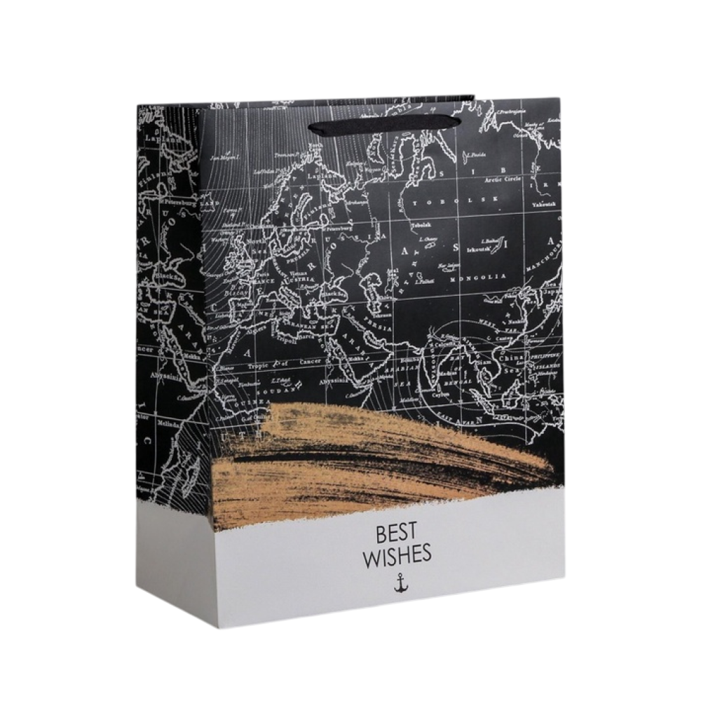 Пакет бумажный подарочный 