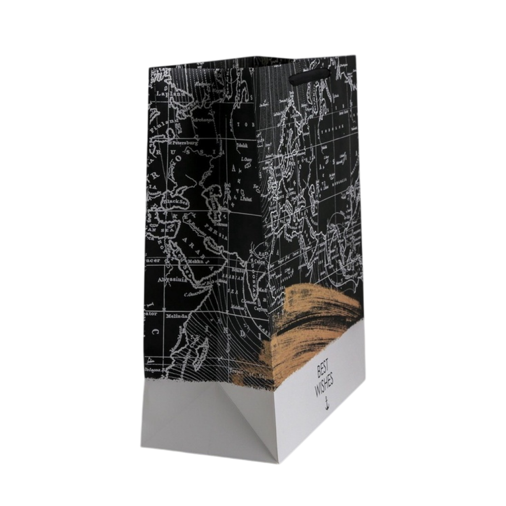 Пакет бумажный подарочный 