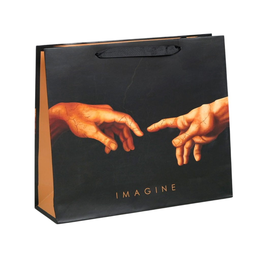 Пакет бумажный подарочный 