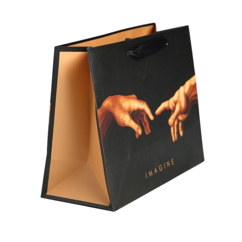 Пакет бумажный подарочный 