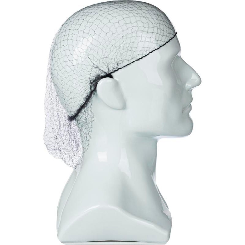 Сетка одноразовая для волос, черный, 100 шт/упак