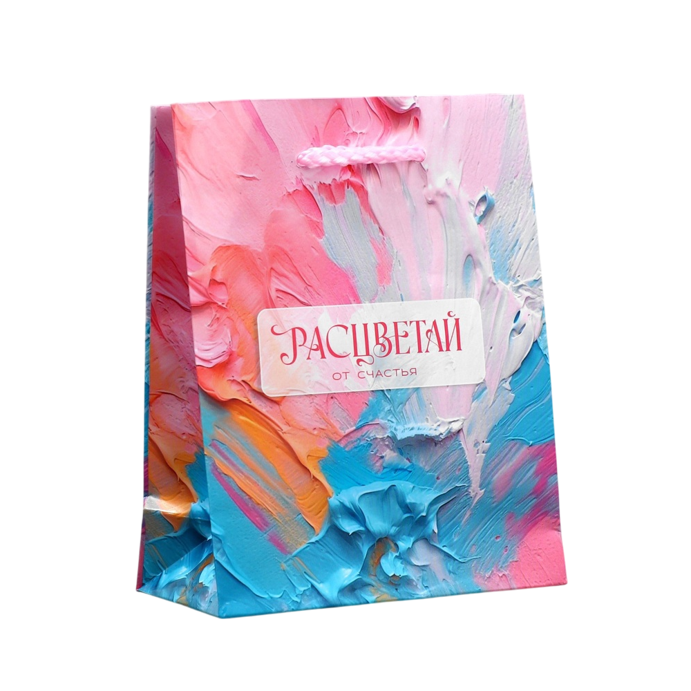 Пакет бумажный подарочный 