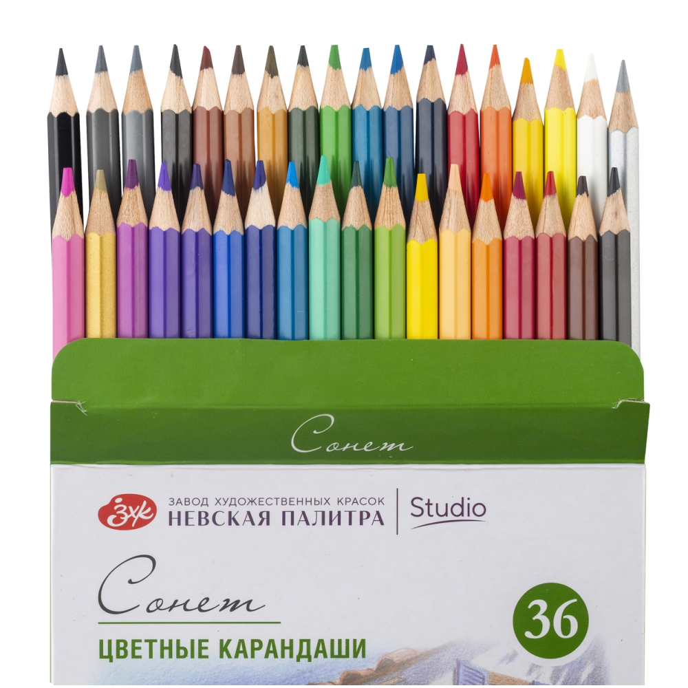 Набор цветных карандашей 