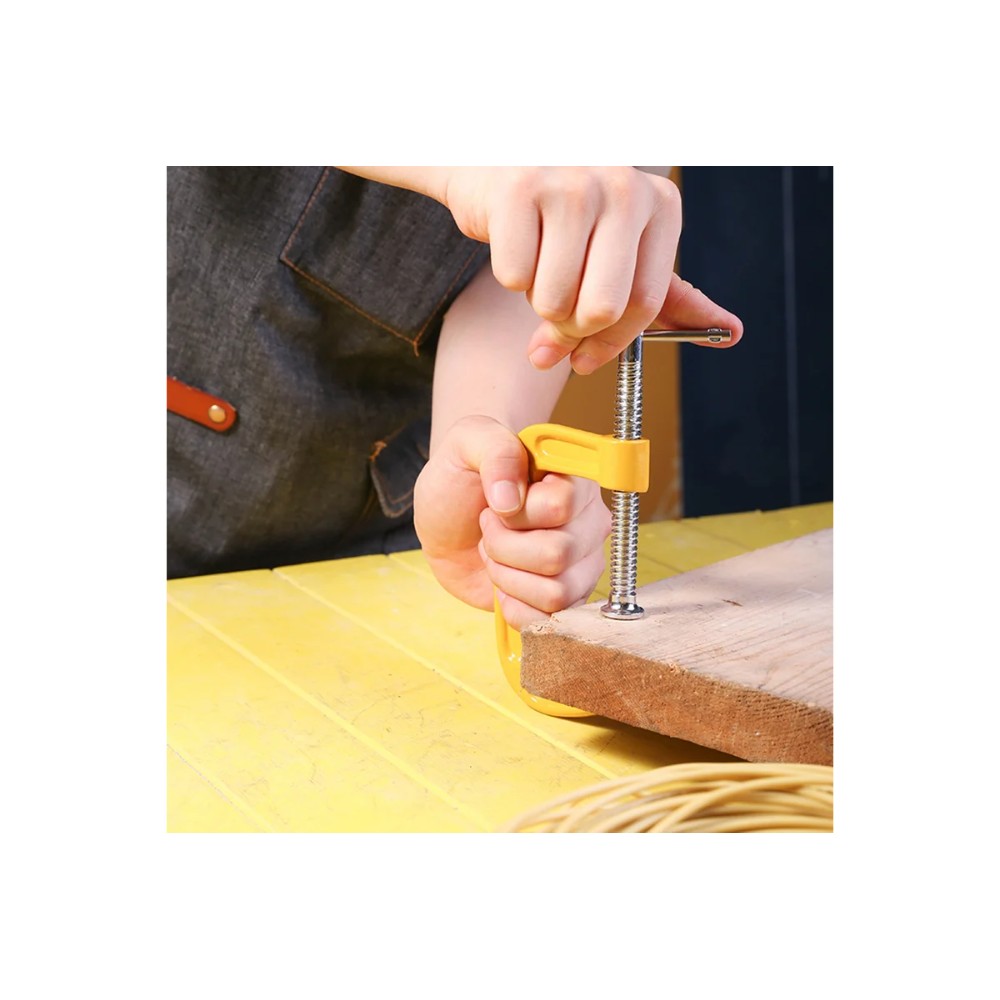 Струбцина G-образная Deli YS EDL-G203, 75 мм